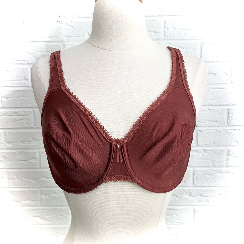Wacoal Basic Beauty Full Figure Seamless Underwire Bra 855192 Size 34D